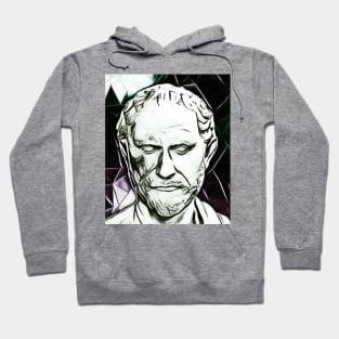 Megasthenes Black and White Portrait | Megasthenes Artwork 3 Hoodie